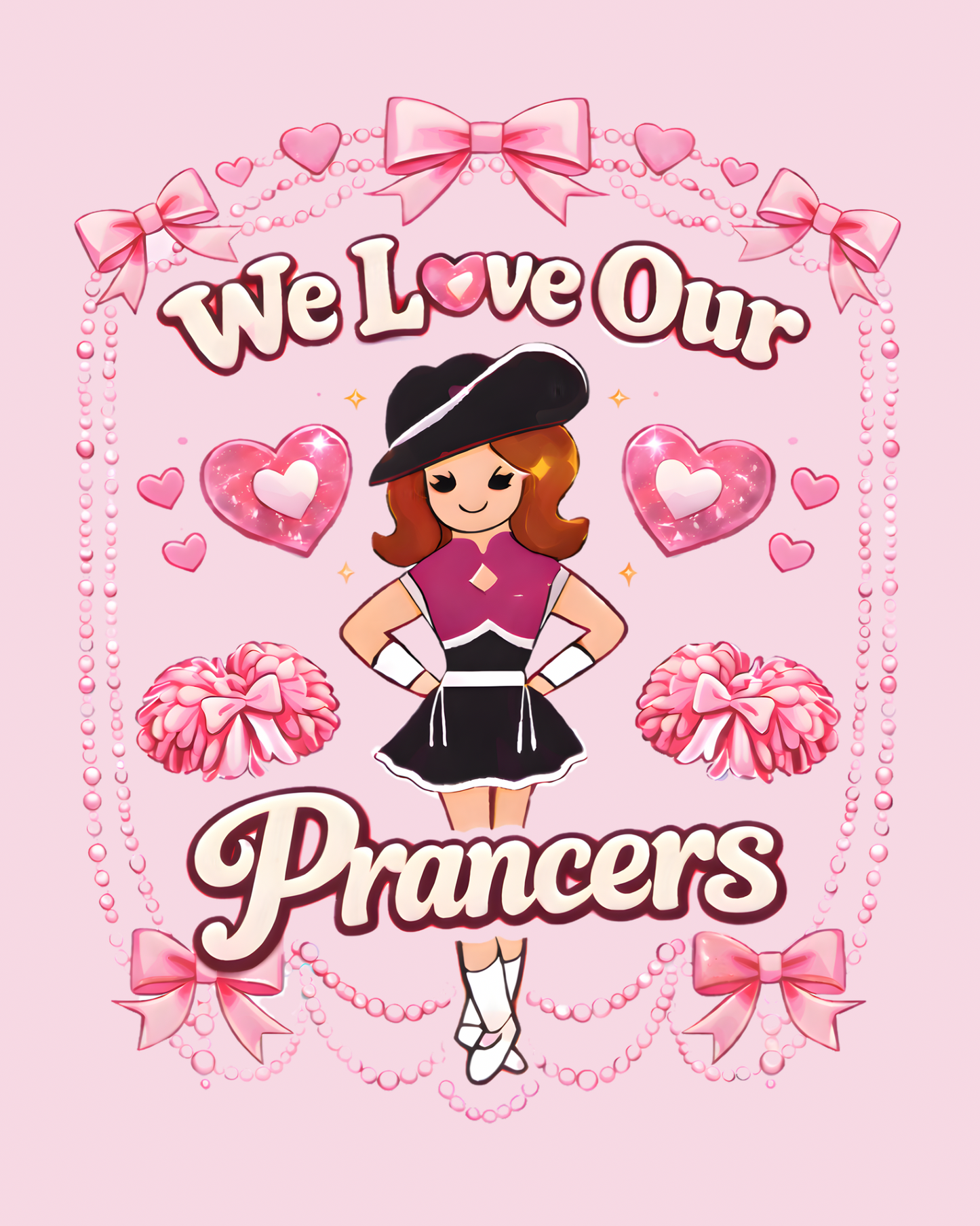Prancer Valentine Shirt